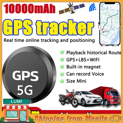 【24hours delivery】 【No installation required】Perfect mini magnetic GPS location tracker real-time car truck car locator GSM GPRS 2024 5g gps tracking device for car Remote recording Remote listening GF10