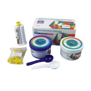 Silicone Impression Dental Putty 1:1 Base Catalyst Light Body Restorative & Prosthetic Dentistry