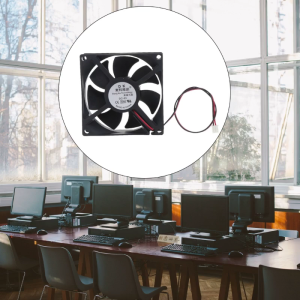 80mm/3.15 inch for DC Fan 12V 5V 24V Computer Fan 2 Pin XH 2.54 8025 High Performance Cooling Fan 3300RPM