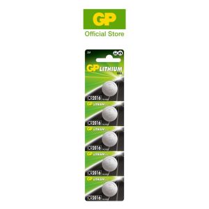 GP Lithium Coin CR2016 Batteries (Card of 5)