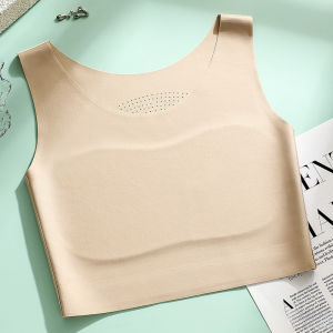 【Big Breasts Look Small】Liquid Foundation Invisible Bra/ Seamless Comfort Minimizer Bra /Breathable Back Cooling 0.2mm Thin Women Underwear隐形大胸显小束胸内衣