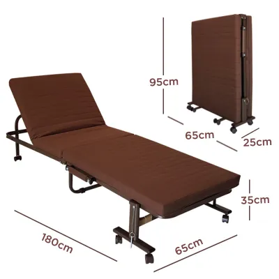 [HOT] Giường ngủ gấp gọn giường xếp đa năng nhiều màu kích thước Rộng 90 dài 1m9 - Khung thép sơn tĩnh điện 2025