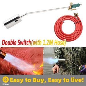 【Fast Shipping】 Liquefied Welding Camping Gas Torch Welding Fire G un Welding Burner for Brazing Tool Outdoor Picnic BBQ Welding Accessories Gas-Fire