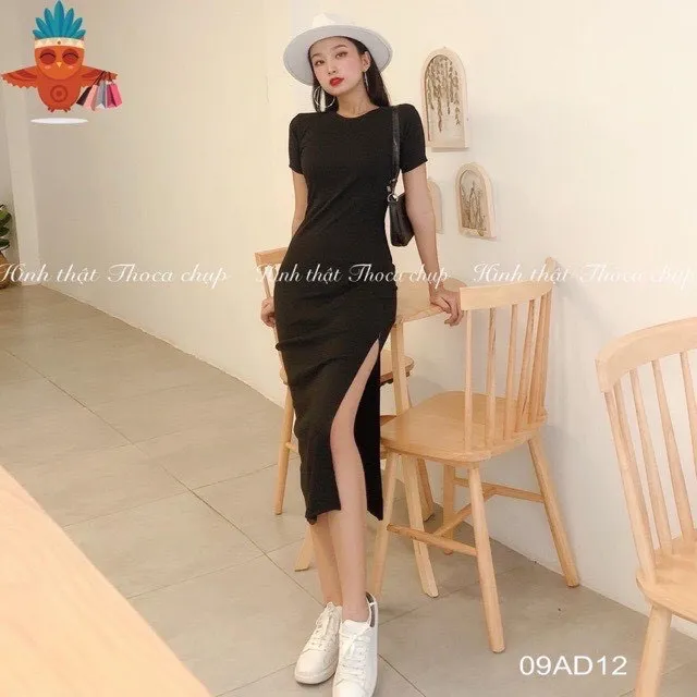 Giảm giá Đầm maxi trắng xẻ tà phối ren đi biển cực đẹp <3 - kèm hình thật  100% - Mua Thông Minh