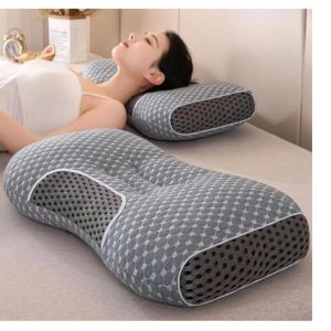 Gối Ngủ Công Thái Học Amie Chống Đau Mỏi Vai Gáy Cổ Gối Ngủ Spa Thiết Kế Hạn Chế Ngáy Giúp Ngủ Ngon