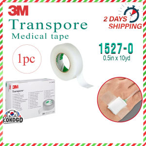 3M Transpore Surgical Tape 0.5 inch 1inch and 2inch sold per piece 1527-0 1527-1 and 1527-2