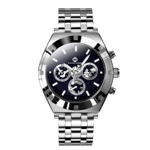 Mens Watches Automatic Calendar Business Wristwatch Waterproof Stainless Steel Strap Watch For Man High Quality Quartz Watches