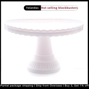 [Yolandas] 1pc Durable Cake Display Stand Dessert Storage Holder Dessert Tray Wedding Party