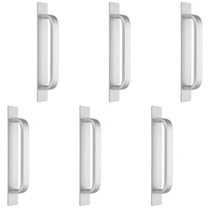 Upgrades Strips Stick Door Pulls 147mm Aluminum Handles Hassle Easy Mounting For Smooth Surfaces Sliding Cabinets Drawers