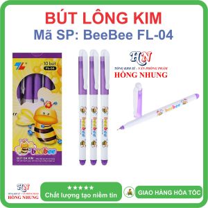 [SALE] Bút dạ kim Beebee FL-04 Bút Thiên Long An Toàn Không Độc Hại Kiểu dáng dễ thương