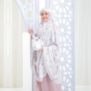 Mukena Anak Motif 2in 1 Kalela Series By Bilza.id Mukena Travel Bahan Rayon Viscose Premium Bisa COD
