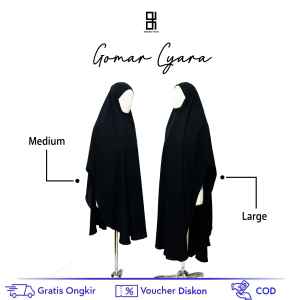 Khimar Gomar Cyara By Benang Hitam