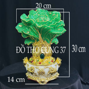 ( Cao 30 cm nhiều màu ) Tượng bắp cải Bắp cải phong thuỷ