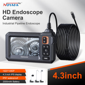 Noyafa Industrial Endoscope 8mm Single Lens Endoscope 1080P Pipe Sewer For Car Pipe Inspection
