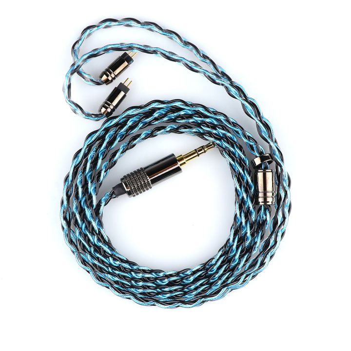 Tripowin Danube IEM Cable 8 Core Silverplated OCC Copper + 32 Wire