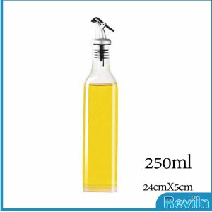 Reviln พร้อมจัดส่ง ขวดใส่ซอสปรุงรส ขวดสำหรับใส่น้ำมัน ขวดหัดดื่ม ขวดใส่เครื่องปรุง Condiment bottles