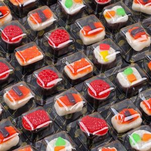 【30pcs】3D Sushi Gummy Candy – Creative & Fun Gel Snacks 寿司造型橡皮糖