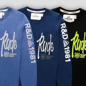 Rudedog เสื้อยืด แขนยาว ผู้หญิง รุ่น R&D (Women)