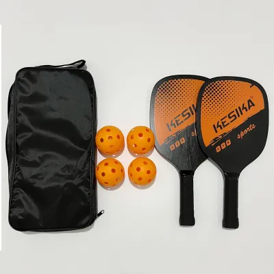 Pickleball Paddles ชุด Pickleball พื้นผิวไฟเบอร์กลาสที่ผ่านการรับรองจาก USAPA พร้อมไม้ Pickleball ชุด Pickle Ball Paddle สำหรับผู้ชายผู้หญิง