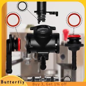 Butterfly 15Pcs O-Ring Seal Kit Silicone Gasket For Saeco Coffee Machine Brewing Group Spout Connector Sealing Rings Accessories