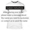 Pasukan Nasional Brazil jersey 3D t baju kanak-kanak Saiz 100CM-160CM. 