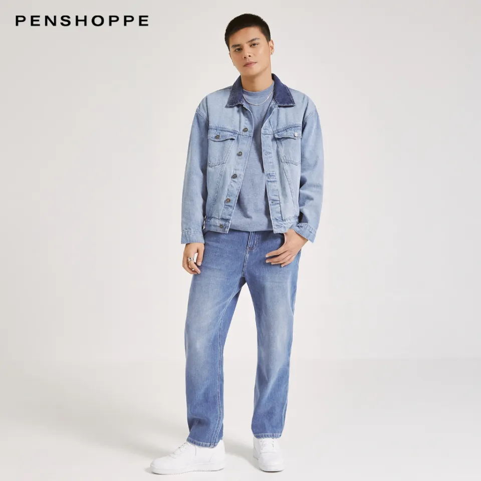 Denim jacket shop penshoppe price