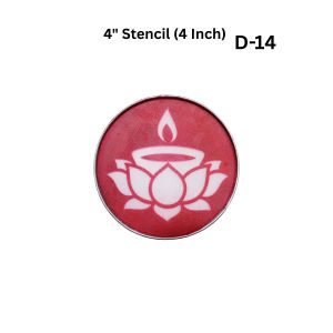 4" Inch Kolam Stencil | Kolam Thattu | 4 Inch | Deepavali Decoration Rangoli