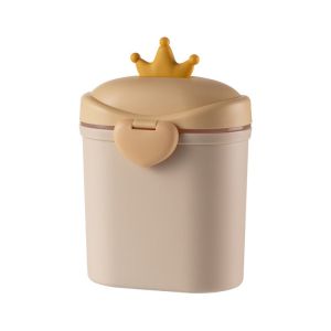 Crown Shape Baby Milk Powder Box Portable Large Capacity Formula Container Food Storage Box Milk Powder Dispenser for Baby