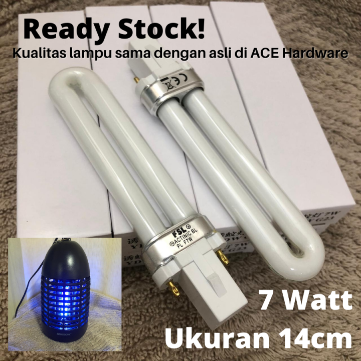 LAMPU UV 7 WATT ALAT PERANGKAP NYAMUK MOSQUITO KILLER KRISBOW ACE