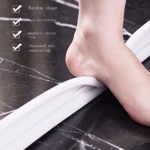 Bathroom Partition Block Water Weather Bar Toilet Dry Wet Depart Kitchen Sink Waterproof Adhesive Silicone Partition