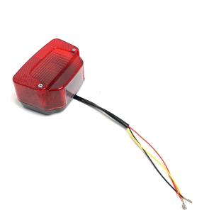 Kawazono Motorcycle Tail Light Replacement Assembly for Honda TMX 155 Rear Brake Stop Lamp Without Bracket