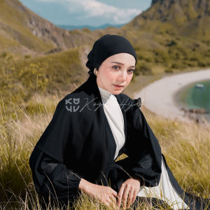 Koyu Hijab Turban Instant / Pasmina Instant Ceruti Turban