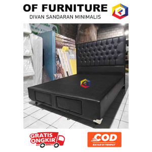 Divan dipan headboard sandaran laci