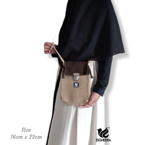 Tas Selempang Rajut 16cmx22cm NEW By ELGHEERA