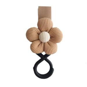 Modern Floral Baby Stroller Accessory Rotatable & Durable Pushchair Hook Functional Flower-shaped Pram Hooks Durable