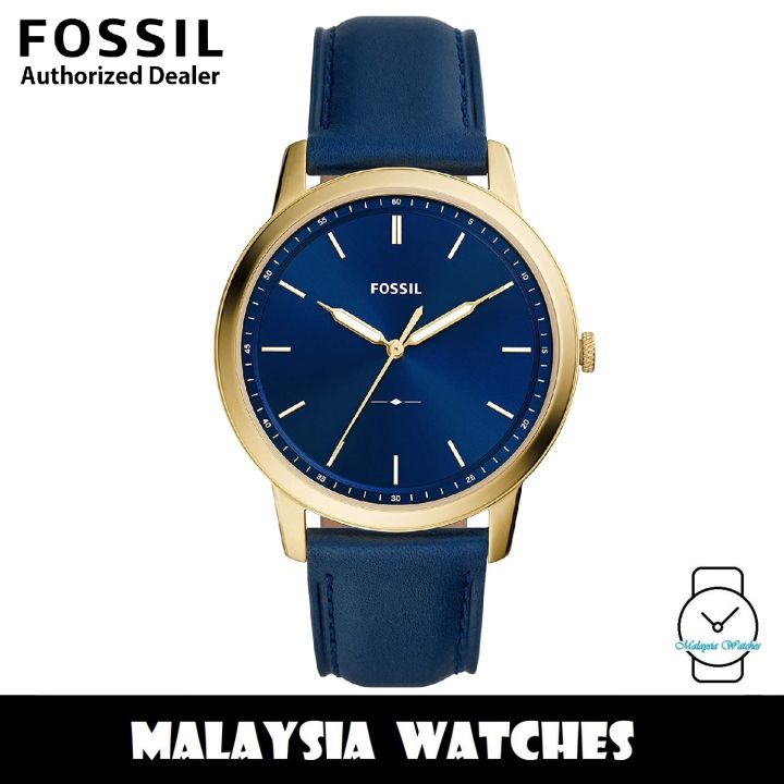 Fossil minimalist watch gold best sale