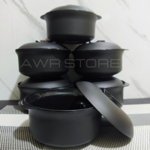 PROMO MANGKOK RAMEN TUTUP HITAM POLOS BPA FREE