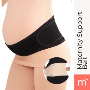 mamme Breathable Maternity Support Belt l Adjustable Pregnancy Belly Belt Band l Full Support l Maternity Wear