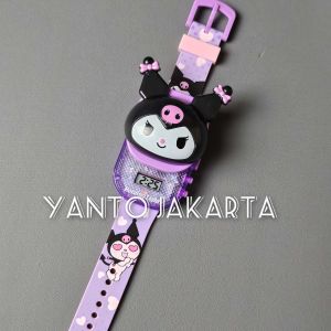 Jam tangan anak perempuan melody kuromi cinnamoroll