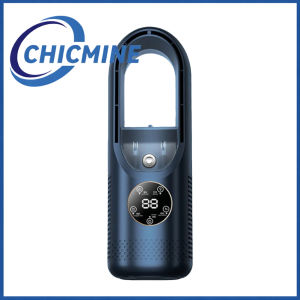 Chicmine Bladeless Tower Fan Oscillating Air Cooler with 8 Speeds 9H Timer USB Desk Spray Fan for Home Office 90 Degree Wide Airflow Fans
