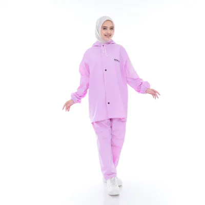 AKULA Jas Hujan Raincoat Mantel Pria Wanita Terbaik Anti Rembes Bahan PVC Kuat