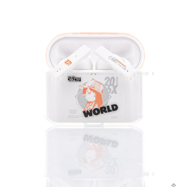 Moondrop NEKOCAKE รุ่น Frontline ของเด็กผู้หญิงรุ่น TWS Touch Optimized 13Mm ไดรฟ์เวอร์ไดนามิก Bluetooth ANC หูฟังไร้สายของแท้