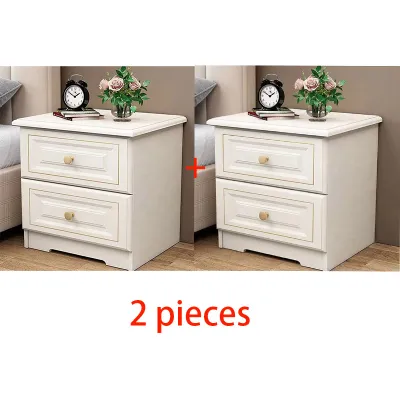 Solid Wood Bedside Tables With Drawer For Bedroom Side Table Modern Simple style Storage Cabinet