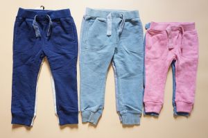 Quần giả jean jogger nỉ bông cho bé trai bé gái 0-3 tuổi (0-36M) xuất dư xịn chất mềm mại form vừa vặn