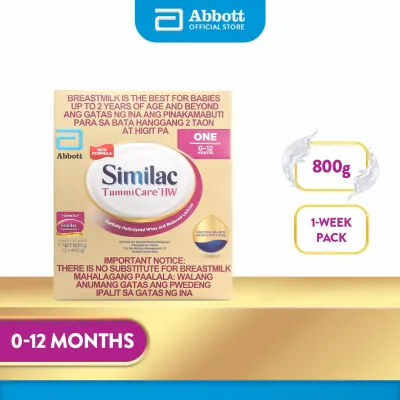 Similac TummiCare HW One 800g Infant Formula for 0-12 Months Old Milk Powder