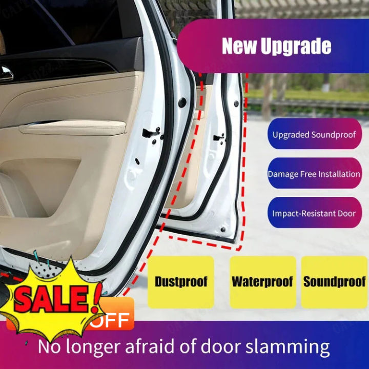 Car Soundproof Weather Stripping Car Door Double-layer Seal Strip ...