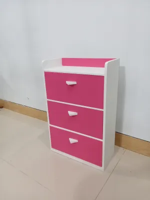 Meja Nakas 3 Laci Ukuran 60 x 38 x 18cm