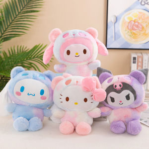 25Cm Sanrio Hello Kitty Kuromi Melody Cinnamoroll Stuffed Toys Plushier Soft Throw Pillow Plush Dolls Birthday Gift Valentines Gift