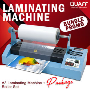 All U Want - QUAFF PROMO PACKAGE A3 Size Laminating Machine + Roller Set for Laminator