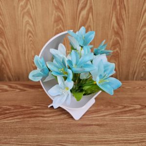 Tanaman Hiasan Lily Imut Mini Pot Unik Lucu Kecil Bunga Pajangan Ruangan Tamu Bunga Artifisial Tanaman Hias Meja Tamu Bunga Pajangan Meja Tamu Bunga Pajangan Murah Bunga Dekorasi Rumah Bunga Palsu